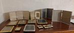 Lot vintage fotokaders - goud en zilverkleurig, Ophalen of Verzenden, Gebruikt