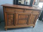 Volledige houten vintage kast met deuren en schuiven., Huis en Inrichting, Ophalen, Gebruikt, 100 tot 150 cm, 25 tot 50 cm
