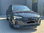 Audi e-Tron 55 s-Line (2022) - 77.500 km - Btw aftrekbaar, Automaat, Euro 6, Zwart, Leder