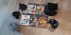 Nintendo Gamecube / controller / 5 games, Games en Spelcomputers, Zwart, Ophalen of Verzenden, Met 1 controller, Gebruikt
