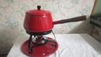 Caquelon à fondue et ses assiettes, Maison & Meubles, Enlèvement, Utilisé, Autres matériaux, Autres types