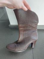 Bruine laarzen met hak, Ophalen, Bruin