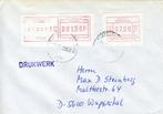 (B) ATM5 FDC Brief 1981 - 7 BEF, Postzegels en Munten, Postzegels | Europa | België, Ophalen of Verzenden, Gestempeld, 1e dag stempel