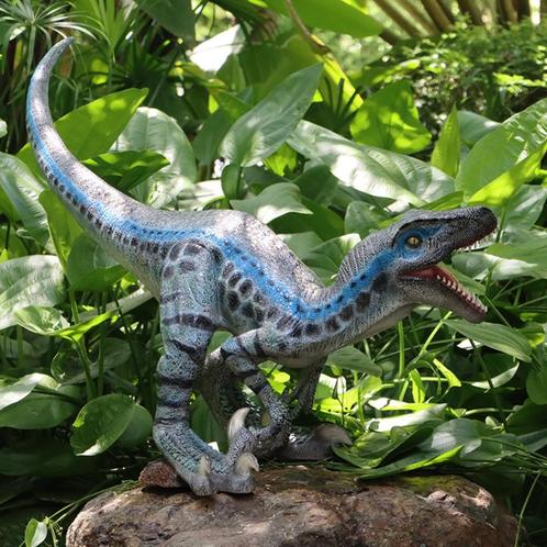 Velociraptor – Thunder Jaws Lengte 135 cm Gell Coated, Verzamelen, Dierenverzamelingen, Nieuw, Ophalen of Verzenden