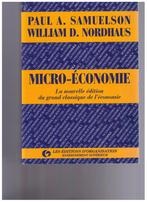Micro-économie -Paul A. Samuelson, William D. Nordhaus 1995, Livres, Comme neuf, Samuelson & Nordhaus, Enlèvement ou Envoi, Économie et Marketing