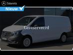Mercedes-Benz eVito Bestelwagen 66 kWh L2, Stof, Zwart, 116 pk, Wit
