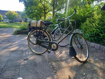 Oldtimer mooie  gezelle fiets, alles werkt, Enlèvement ou Envoi, Comme neuf, Vitesses, 50 à 53 cm
