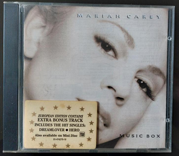 CD MARIAH CAREY MUZIEKDOOS 1993, Cd's en Dvd's, Cd's | Schlagers, Gebruikt, Ophalen of Verzenden