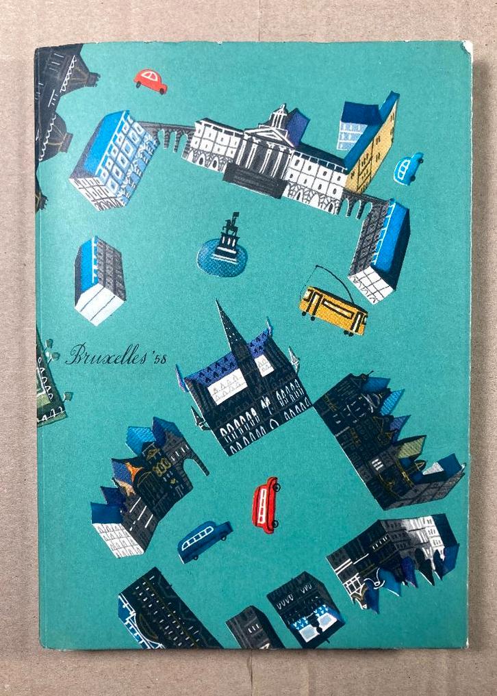 Expo 58 Guide de Bruxelles, Collections, Rétro, Autres types, Enlèvement ou Envoi
