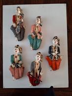 5 Muzikanten,  Oosterse kunst handgemaakt., Ophalen of Verzenden