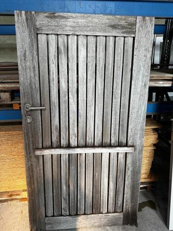 POORT hardhout  beschikbaar voor biedingen