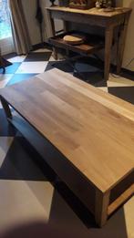 nouvelle table basse pour prendre le relais, Comme neuf, Robuuste nieuwe degelijke salontafel tafel teak teakhouten, 100 à 150 cm