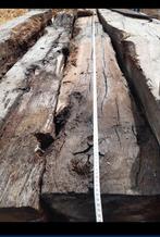 3 oude houten balken, Doe-het-zelf en Bouw, Hout en Planken, Gebruikt, Ophalen of Verzenden