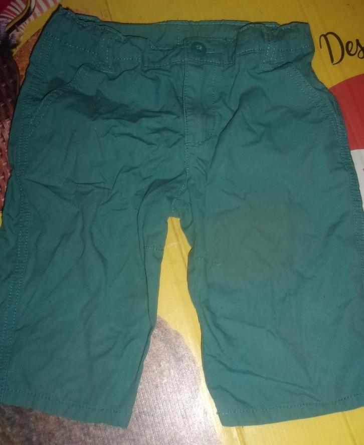 groene korte broek 3 jaar, Kinderen en Baby's, Kinderkleding | Maat 92, Ophalen of Verzenden