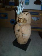 SPECIAALE UIL IN KERAMIK, Antiek en Kunst, Curiosa en Brocante, Ophalen