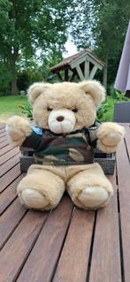 Beertje met militair jasje, Ophalen of Verzenden, Zo goed als nieuw, Beer