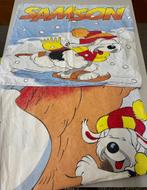 Dekbedovertrek samson en gert 1990, Ophalen of Verzenden, Gebruikt, Eenpersoons, Dekbedovertrek