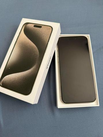 iPhone 15 Pro Max 256 GB natuurlijk titanium, Telecommunicatie, Mobiele telefoons | Apple iPhone, 97 %, IPhone 15 Pro Max, Zo goed als nieuw