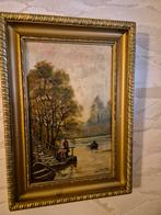 2 stuks  schilderij L. Van Camp Landschappen, Ophalen of Verzenden
