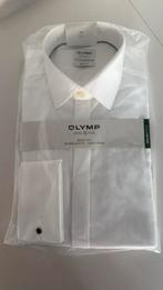Feestelijk Wit hemd OLYMP - body fit - 39 -NOG IN VERPAKKING, Ophalen of Verzenden, Nieuw