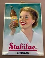 plaque STABILAC Choclac 1956, Ophalen of Verzenden