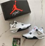 Air Jordan 4 Retro White Cement Maat 37, Kleding | Dames, Sneakers, Ophalen of Verzenden