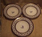 SET:  3 diepe borden, Antoinette Minton England / ref. 28, Verzenden, Zo goed als nieuw, Porselein, Bord of Schaal