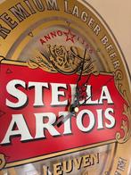 Stella Artois klok, Verzamelen, Ophalen of Verzenden, Zo goed als nieuw, Reclamebord, Plaat of Schild, Stella Artois