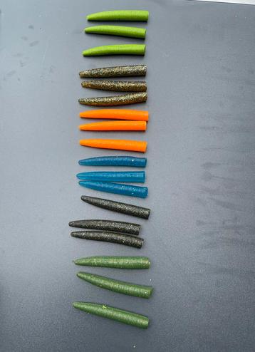 Al deze modellen shads te koop en  nedrig worms drijvend, Enlèvement ou Envoi, Neuf