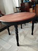 Mooie ovale antieke houten eettafel, Enlèvement