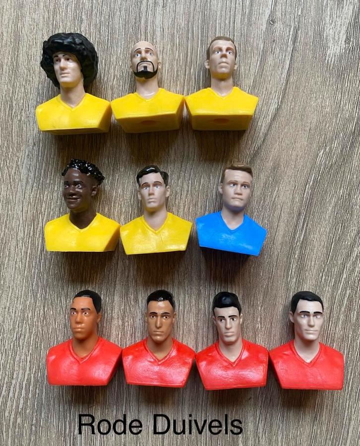 🔥 10 figuurtjes Rode Duivels, Verzamelen, Sportartikelen en Voetbal, Zo goed als nieuw, Ophalen of Verzenden