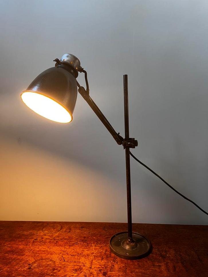 Vintage bureaulamp, Maison & Meubles, Lampes | Lampes de table, Utilisé, Enlèvement ou Envoi