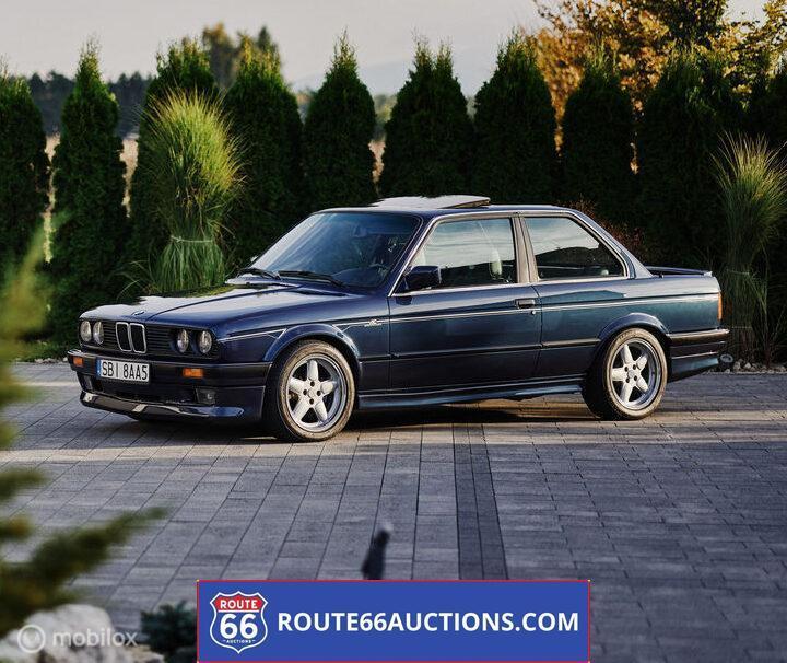 BMW E30 325i AC Schnitzer | 1989 | Route 66 Auctions, Auto's, Oldtimers, Bedrijf, Te koop, BMW, Benzine, Overige carrosserie, Handgeschakeld