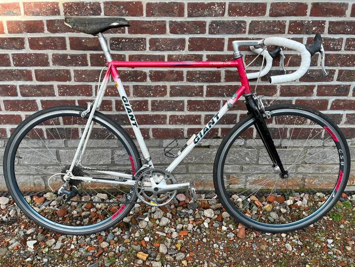 Gaint retro koersfiets, Fietsen en Brommers, Fietsen | Racefietsen, Gebruikt, Heren, Giant, 61 tot 65 cm, Ophalen