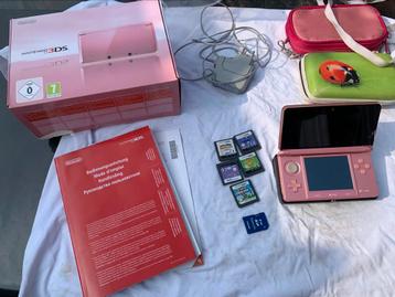 Nintendo 3ds pink beschikbaar voor biedingen
