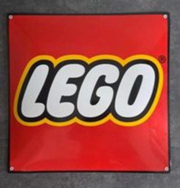 Mooi emaillen LEGO reclame decoratie bord vintage retro kado beschikbaar voor biedingen