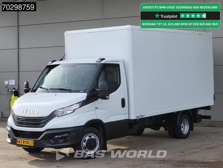 Iveco Daily 35C16 Laadklep Dubbellucht Bakwagen 160PK Airco, Auto's, Bestelwagens en Lichte vracht, Bedrijf, Te koop, Airconditioning