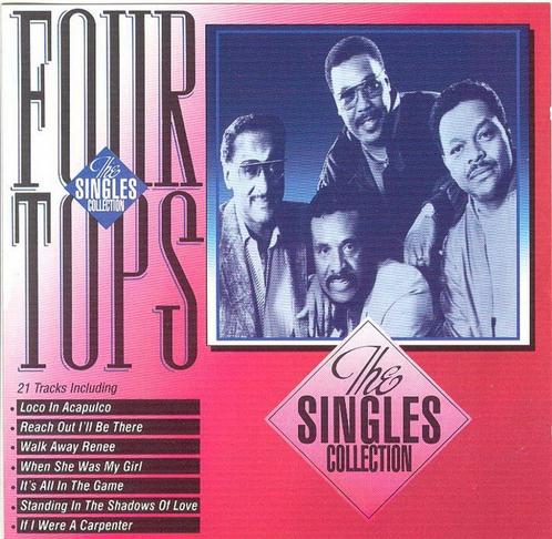 CD * FOUR TOPS - THE SINGLES COLLECTION, Cd's en Dvd's, Cd's | R&B en Soul, Zo goed als nieuw, Soul of Nu Soul, 1960 tot 1980
