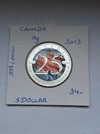 Canada 5 dollar 2013 nieuw staat !!geres brigitte, Timbres & Monnaies, Monnaies | Amérique, Enlèvement ou Envoi