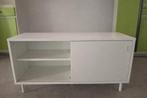 Wit IKEA tv-meubel BESTÅ met schuifdeur, Huis en Inrichting, Ophalen, Gebruikt, 100 tot 150 cm, Minder dan 100 cm
