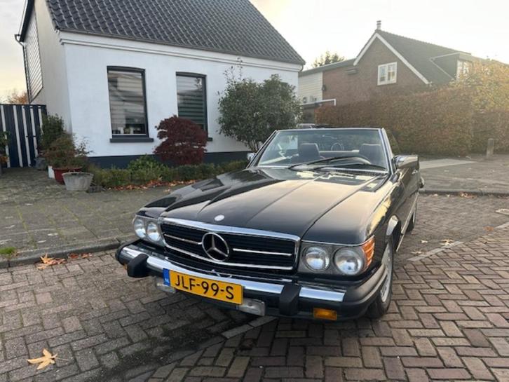 Mercedes-Benz 560SL, Auto's, Mercedes-Benz, Bedrijf, Te koop, SL, ABS, Airbags, Centrale vergrendeling, Elektrische ramen, Lederen bekleding