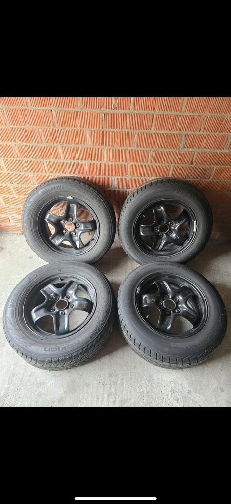 Winterbanden met velgen – 215/65 R16 – Te koop, Auto-onderdelen, Banden en Velgen, Band(en), Winterbanden, Ophalen