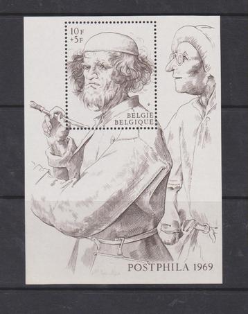 België 1969 Blok POSTPHILA II Bruegel de Oude ** beschikbaar voor biedingen
