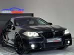 BMW 518 dA//PACK -M//GPS//CUIR/EURO6B/GARANTIE 12MOIS/, Autos, BMW, 5 places, Berline, Série 5, Noir
