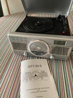 Mini-platenspeler met radio, Audio, Tv en Foto, Platenspelers, Ophalen of Verzenden, Zo goed als nieuw, Platenspeler