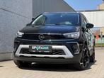Opel Crossland 1.2T 110PK ELEGANCE GPS/CAMERA/PARKPILOT/KEY, Auto's, Opel, USB, Zwart, 5 deurs, SUV of Terreinwagen