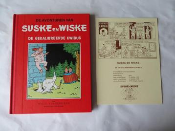 Suske en Wiske klassiek rode nr 10 De gekalibreerde kwibus