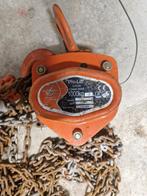 Palans a chaine, Doe-het-zelf en Bouw, Lieren en Takels, Ophalen, Zo goed als nieuw, Handmatig