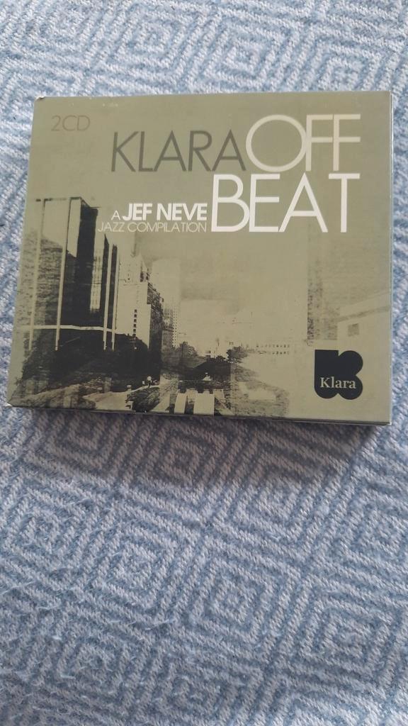 2cd KLARA Off Beat (Jazz compilatie door Jef Neve gebundeld), Cd's en Dvd's, Cd's | Verzamelalbums, Zo goed als nieuw, Jazz en Blues