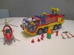 PLAYMOBIL Pompier et Hélico, Ophalen, Zo goed als nieuw, Complete set